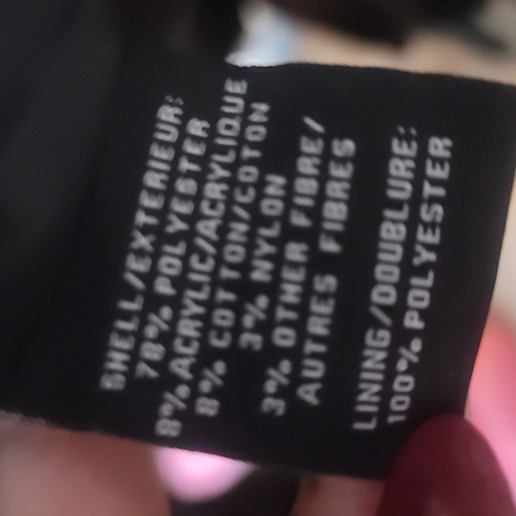 7 For All Mankind car coat Black brown plaid brushed Outerwear longline Medium - Picture 4 of 10